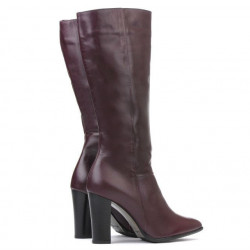 Bottes femme 1158-1 bordeaux