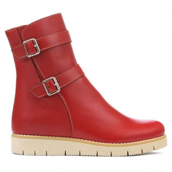 Bottes femme 3321 rouge