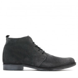 Bottes hommes 412 anthracite velours