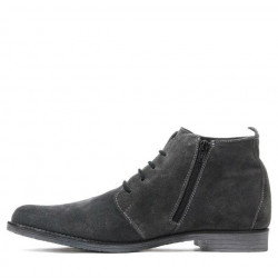 Bottes hommes 412 anthracite velours