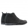 Bottes hommes 412 anthracite velours