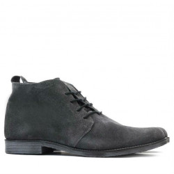 Bottes hommes 412 anthracite velours