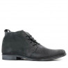 Bottes hommes 412 anthracite velours