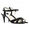 Sandales femme 1240 vernis noir