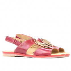Sandales femme 5009 rouge