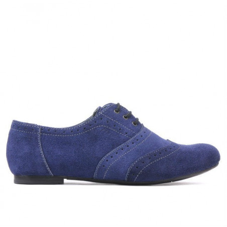 Chaussures décontractées femme 186 indigo velours