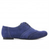 Chaussures décontractées femme 186 indigo velours