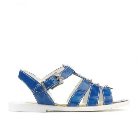 Sandales enfants 530 vernis bleu