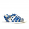 Sandales enfants 530 vernis bleu