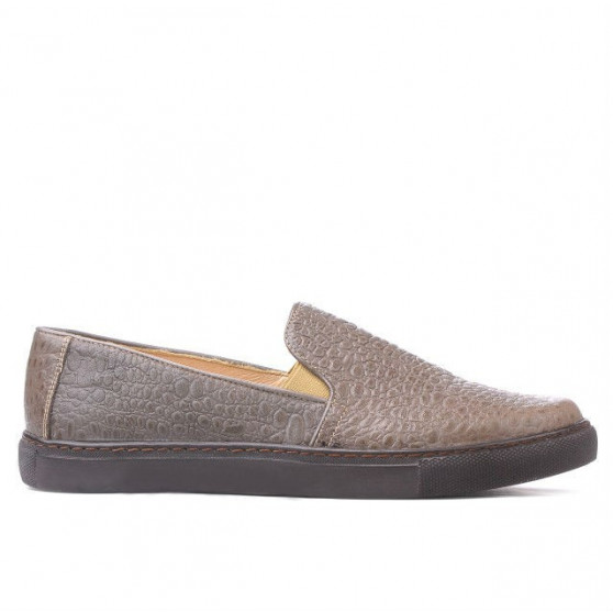 Baskets femme 658 croco sable Baskets femme 658 croco sable