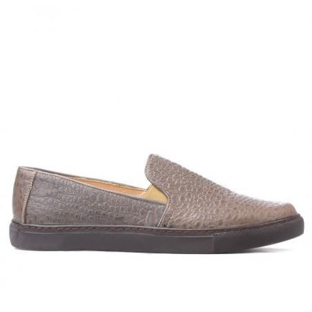 Baskets femme 658 croco sable