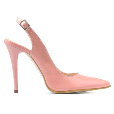 Sandales femme 1235 vernis rose