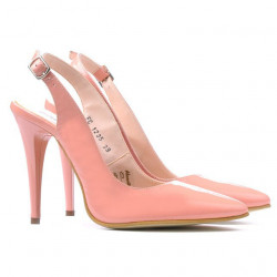 Sandales femme 1235 vernis rose