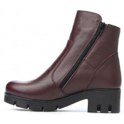 Bottes femme 3322 bordeaux