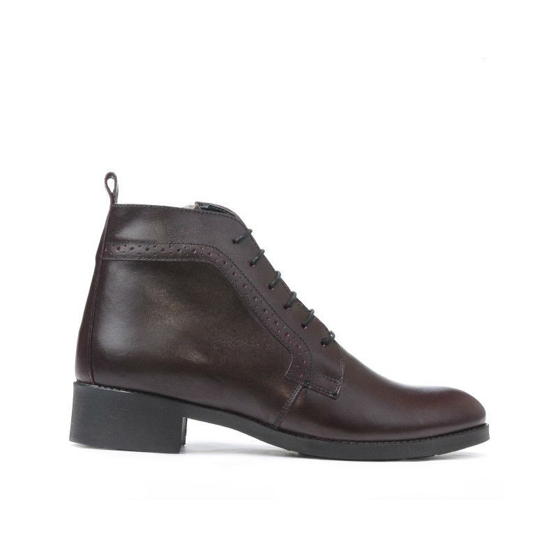 Bottes femme 3323 bordeaux