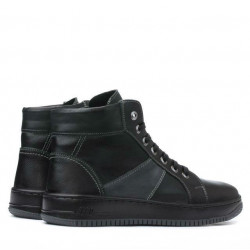 Bottes hommes 4107 noir+gris