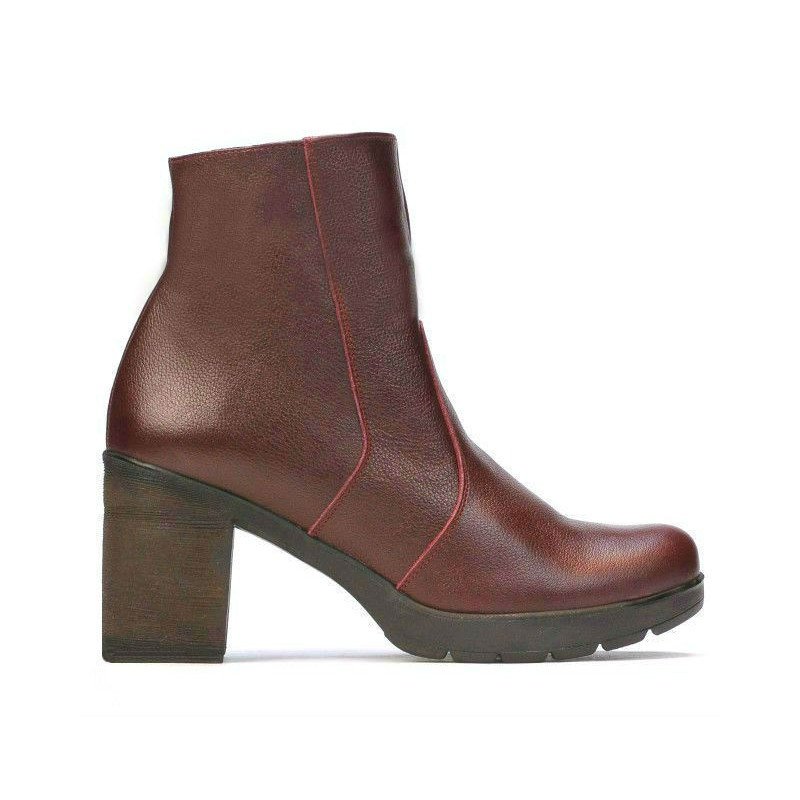 Bottes femme 3325 bordeaux