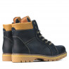 Bottes adolescents 439-1 tuxon indigo+marron