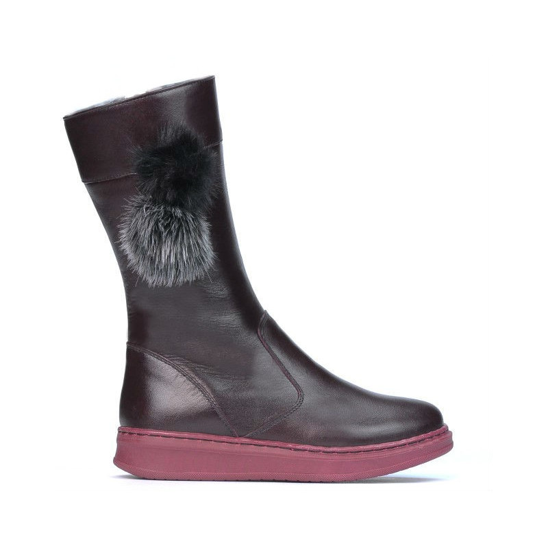 Bottes enfants 3011 bordeaux