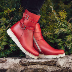 Bottes femme 3321 rouge
