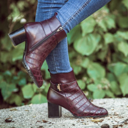 Bottes femme 1169 bordeaux