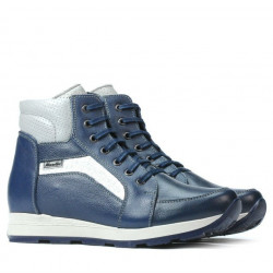 Bottes 3324 indigo combiné