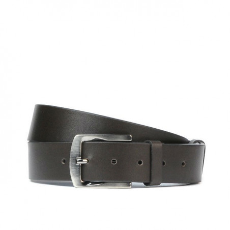 Ceinture homme / femme 01b café foncé