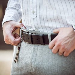 Ceinture hommes 21b biz noir