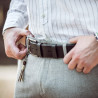 Ceinture hommes 21b biz noir