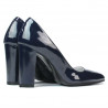 Chaussures élégantes femme 1261 vernis indigo