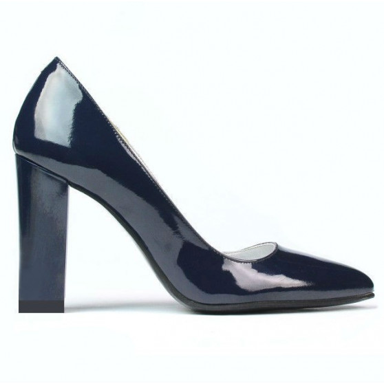 Chaussures élégantes femme 1261 vernis indigo