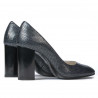 Chaussures élégantes femme 1269 python indigo