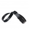 Ceinture homme 15bp noir perforé