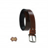 Ceinture hommes 23b marron