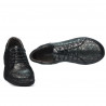 Chaussures casual femme 698 noir nacré