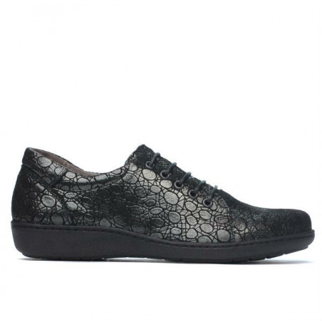 Chaussures casual femme 698 noir nacré