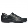 Chaussures casual femme 698 noir nacré