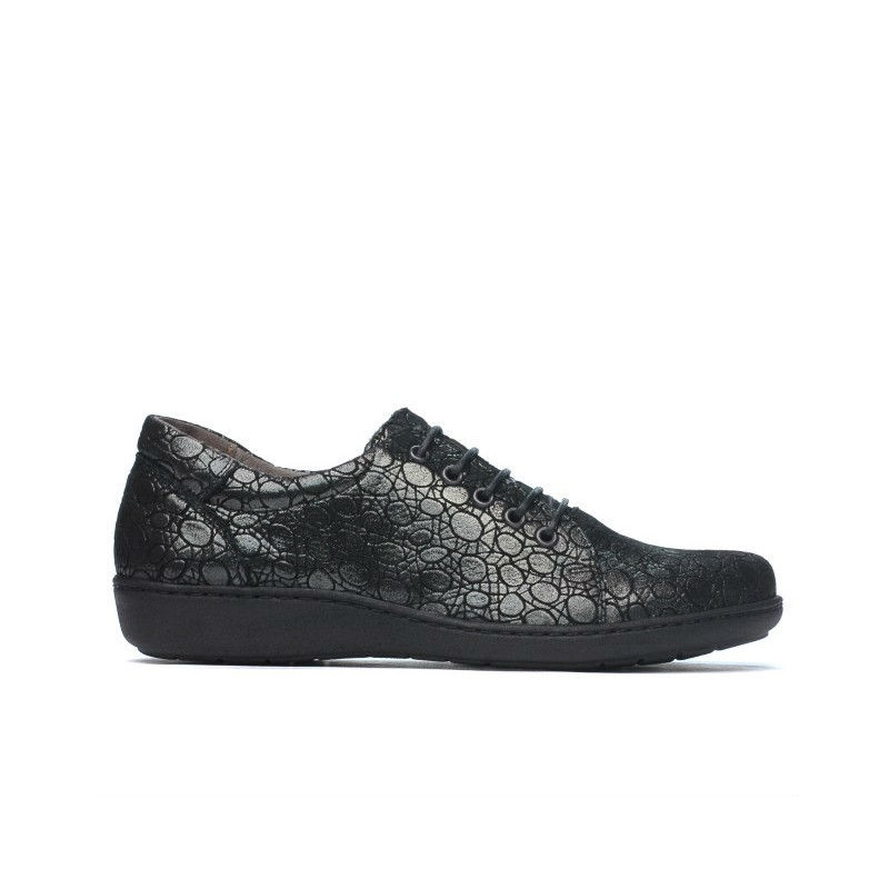 Chaussures casual femme 698 noir nacré