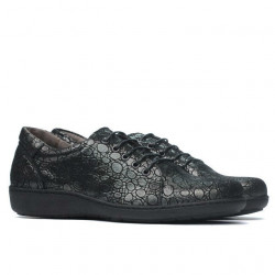 Chaussures casual femme 698 noir nacré