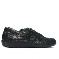 Chaussures casual femme 698 noir nacré
