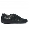 Chaussures casual femme 698 noir nacré