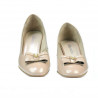 Chaussures élégantes femme 1270 vernis ivoire