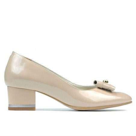 Chaussures élégantes femme 1270 vernis ivoire
