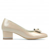 Chaussures élégantes femme 1270 vernis ivoire