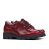 Chaussures enfants 158 vernis bordeaux