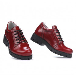 Chaussures enfants 158 vernis bordeaux