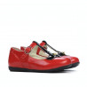 Chaussures enfants petits 63c vernis rouge combiné