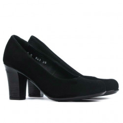 Chaussures décontractées / élégantes femme 643 noir velours
