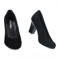 Chaussures décontractées / élégantes femme 643 noir velours