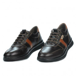 Baskets homme 885 café+marron